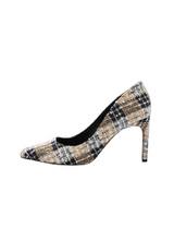 MELANIA BEIGE CHECK lolaandlo